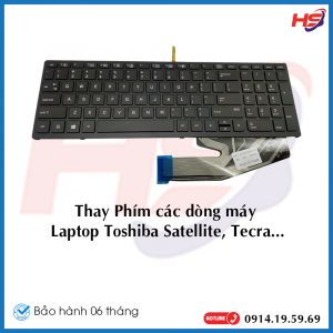 Thay Phím các dòng máy Laptop Toshiba Satellite, Tecra…..