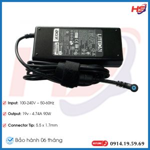 Sạc Laptop Acer 19V-4.74A 90W – ZIN