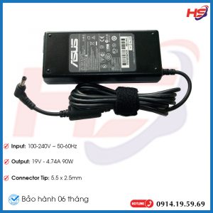 Sạc Laptop Asus 19V-4.74A 90W – ZIN
