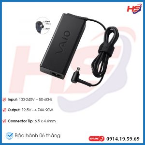 Sạc Laptop Sony 19.5V-4.74A 90W – ZIN