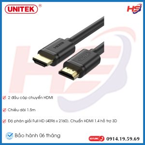 Cáp HDMI 4K UNITEK